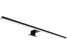 Sieninis šviestuvas Ideus Struhm Roxana 04469 kinkiet łazienkowy galeria nad lustro belka IP44 1x13W LED 4100K juoda/balta