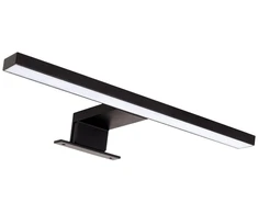 IDEUS Struhm Roxana 04468 sieninis šviestuvas vonios kambario sieninis šviestuvas galerija virš veidrodžio spindulio IP44 1x5W LED 4100K juoda/balta