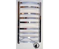 Elektrinis rankšluosčių džiovintuvas TERMA chromuotas 860x500 su 200W ONE kaitintuvu kairėje
