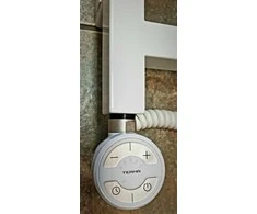 Elektrinis rankšluosčių džiovintuvas TERMA QUADRUS SLIM 970x450 baltas su kaitintuvu MOA 400W