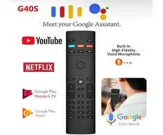 G40 Voice Remote Control Air Mouse pultelis