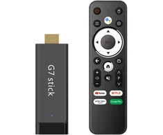 G7 stick 2/16GB TV priedėlis Amlogic S905Y4 Puikiai tinka Go 3 ir SMART IPTV