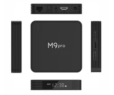 M9 Pro Android TV priedėlis 4/64 GB S905X4 puikiai tinka su Go3