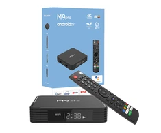 M9 Pro Android TV priedėlis 4/64 GB S905X4 puikiai tinka su Go3