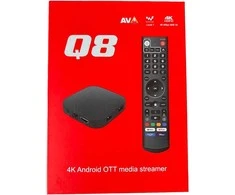 Q8 TV box priedėlis Android 11 4/32 GB. gerai veikia su Go3 ir Telia Play
