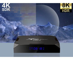 TV priedėlis X96 Max + Ultra Android 11 4/64GB Amlogic S905X4 tv box