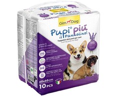 Absorbējošie paladziņi - Gimborn Dog PUPI PIU TRAINING PADS WITH LAVENDER 60X60 - 10 gab