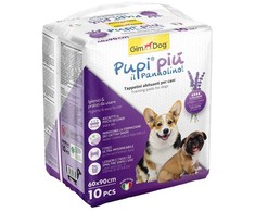 Absorbējošie paladziņi - Gimborn Dog PUPI PIU TRAINING PADS WITH LAVENDER 60X90 - 10gab