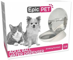 Automātiskā dzirdne dzīvniekiem - Placek Cat Epic Pet Aqua ball water dispenser 2.8l/ 30cm