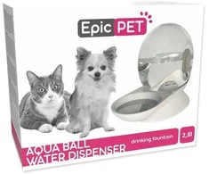 Automātiskā dzirdne dzīvniekiem - Placek Cat Epic Pet Aqua ball water dispenser 2.8l/ 30cm