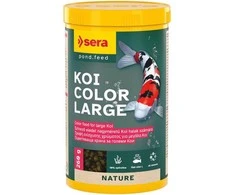 Sera Koi Color Large 1.000 ml, granulės - pagrindinis koi maistas