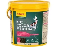 Sera Koi Color Medium 3.800 ml, granulės - pagrindinis Koi maistas