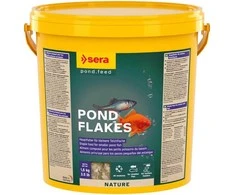 Sera Pond Flakes 10 l, dribsniai - maistas tvenkinio žuvims