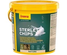 Barība dīķa zivīm - Sera Sterlet Chips 3,800ml (1.7kg)
