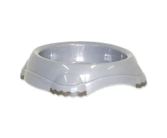 Bļoda dzīvniekiem, plastmasa : Placek Bowl Non slip, warm pilkas,15*13cm, 210ml