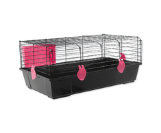 Būris : Placek Cage Matej juodas, accessories red, 80*46*35cm