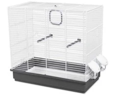Būris putniem – Placek Cage Tereza, baltas-pilkas 50.5*28*47cm