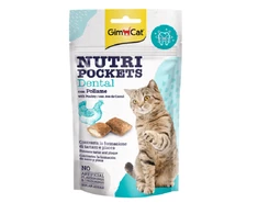Gimborn GimCat Nutri Pockets Dental skanėstai katėms 60g