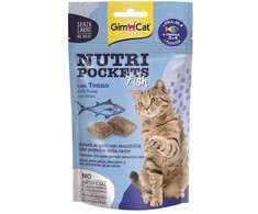 GIMCAT NUTRI POCKETS Žuvis su tunu 60g