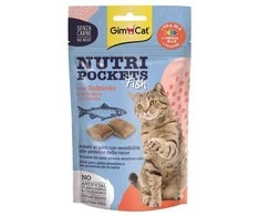 Gimborn GIMCAT NUTRI POCKETS Žuvis su lašiša 60g