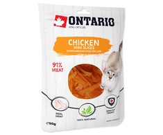 ONTARIO vištienos skanėstai katėms, 50 g