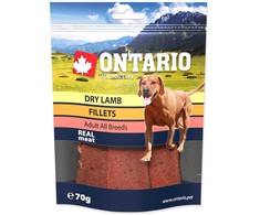 Gardums suņiem – Ontario Dry Lamb Fillet, 70 g
