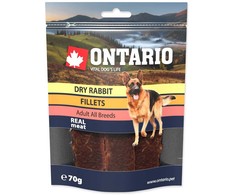 Skanėstai šunims - Ontario sausas triušio filė, 70 g