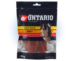 Skanėstai šunims: Ontario minkšta anties džiovinta jautiena, 70 g