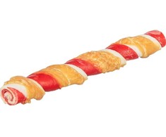 Šunų skanėstas - Trixie Denta Fun barbekiu bandelė su vištienos krūtinėle, 17 cm, 45 g, 50 vnt.