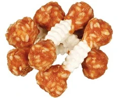 Trixie Denta Fun Chicken Chewing Hantelis, 100 g Skanėstas šuniui