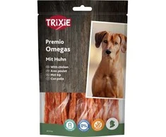 Trixie PREMIO Omega juostelės, vištiena, 100 g (pak.6)