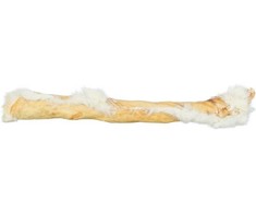 Šunų skanėstas - Trixie triušio odos ritinėlis su kailiu, 45–50 cm, 85 g