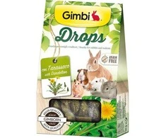 Gimborn GIMBI DROPS graužikams su kiaulpiene 50g