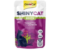 Konservēta barība kaķiem - Gimborn SHINYCAT Pouch Tuna with Shrimps 70g