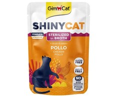 Konservuotas kačių maistas - Gimborn SHINYCAT POUCH STERILIZUOTA VIŠTIENA 70g