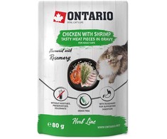 ONTARIO kačių maistas su vištiena