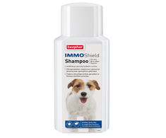 Beaphar Šunų šampūnas IMMO SHIELD nuo blusų, erkių, uodų ir kitų parazitų, 200 ml