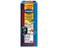 Līdzeklis pret visu veidu tārpiem akvārijā : Sera Professional Protazol 25ml