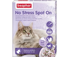 Nomierinošs līdzeklis kaķiem : Beaphar No Stress spot on cat (3pip.)