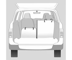 Trixie Automobilio bagažinė 1,80 × 1,30 m smėlio
