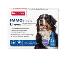 Beaphar Antiparazitiniai šunų lašai Immo Shield 1 pipetė didelėms veislėms