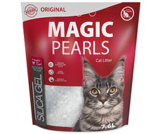 Placek Silicone sand for cat toilet : MAGIC PEARLS Original, 7.6 L
