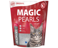 Placek Silikoninis smėlis kačių tualetui: MAGIC PEARLS Original, 3,8 l