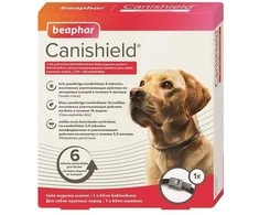 Antkaklis nuo blusų šunims - Beaphar Canishield 1,04 g medicininis antkaklis L
