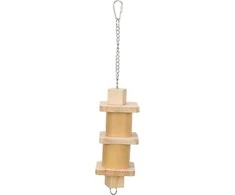 Trixie Žaislas šėrimui, paukščiams, bambukas/mediena, 35 cm, užpildymui skanėstais