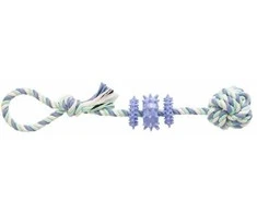 Gimborn Gimdog Cotton Dent Plus Rope W/Tpr 39cm žaislas šuniui