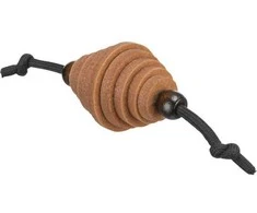Rotaļlieta kaķiem : Trixie CityStyle rugby with rope, felt/wood, 13 cm