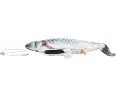 Trixie Wiggle žuvis, žaislas, katė, 30 cm, su katnip, USB pakrautas