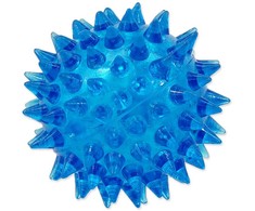 Žaislas šunims - Placek žaislinis šunų fantazijos kamuoliukas švilpiantis mėlynas 5 cm