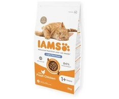 IAMS sausas pašaras sterilizuotoms katėms su vištiena, 2kg